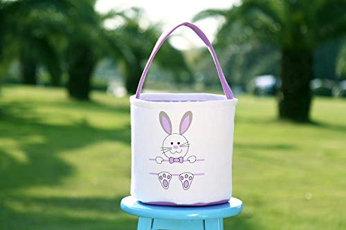 XinblueCo Baseball Basket Easter Baskets for Canvas Easter Egg Hunt Baskets - color: Baskets7