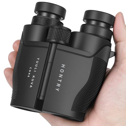12x25 Compact Binoculars for Adults and Kids | Bird Watching, Travel, Cruise ship, Sport Games, Theater, Concerts, Hunting - color: Black, size: 12x25