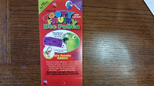 Polly's Tooty Fruity Pollen Bird Perch, Medium (Assorted Flavor)… - size: Medium