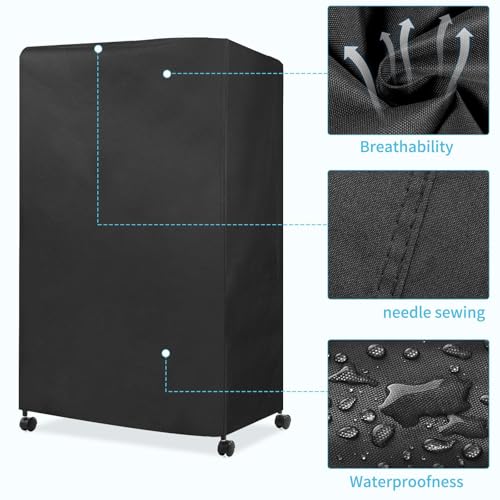 Large Covering Bird Cage Cover Shade Breathable Parrots Cage Cover for Parakeets Cockatiels with Adjustable Fasteners