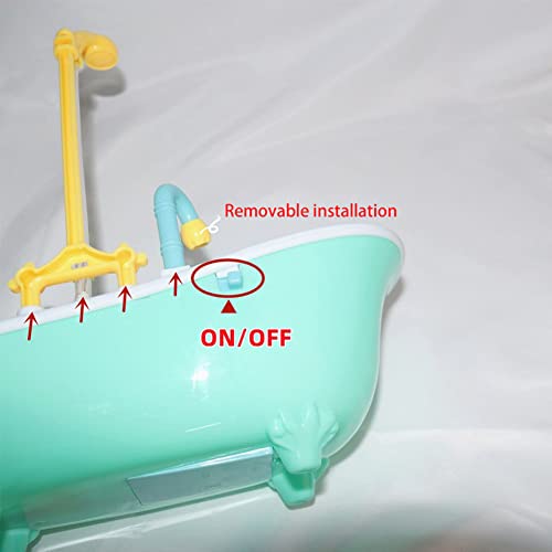 Petlex Bird Bathtub Parrot Bath Fountain Indoor Automatic Bathtub with Faucet Bird Bath Shower Bird Bathing Tub for Parakeet Conure Budgie Cockatiel Lovebird