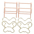 4pcs Sturdy Beauty Sponge Drying Rack Makeup Egg Holder Powder Puff Stand for Organized Storage
