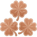 3Pcs LuckyClover Bird Bath Copper Purification Disk | 99.99% Pure Copper Bird Bath Discs 0.6mm Reinforced,Natural Physical Cleaner for Outdoor Birdbaths, Fountains & Bowls - size: 3Pcs Lucky Clover