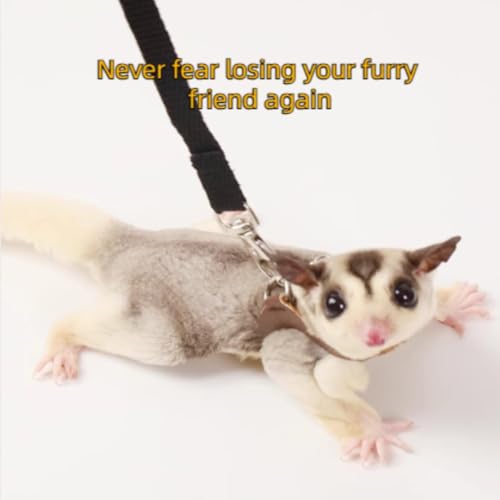 MANON ROSA Sugar Glider Pouch & Harness Set, Bonding Sling for Travel Green | Designed For Sugar Gliders, Secure Bonding Pouch For Bonding, Escape-Proof Harness, Breathable Fabric, Adjustable Shoulder St - color: 02 Green Set