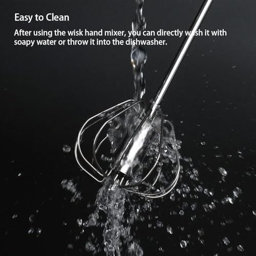 Stainless Steel Semi-Automatic Egg Whisk Set, 2PCS Hand Push Rotary Manual Mixer for Cooking, Whisking, Beating and Stirring (10&12 Inch) - color: Red (10&12in)