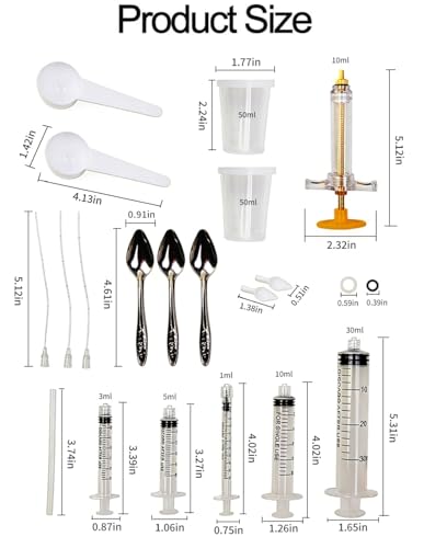 Parrot Hand Feeding Kit for Baby Birds – Bird Feeding Syringe Set with Stainless Feeding Spoon, Soft Feeding Tubes, Complete Baby Bird Feeding Kit for Parrots, Cockatiels, Lovebirds
