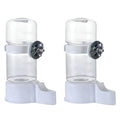 Automatic Bird Water Dispenser Cage Hanging Water Feeder with Anti-Spill Design for Parakeet Canary Small Parrot Lovebirds (2PCS 240ml Water Dispenser) (140ml) - color: 140ml
