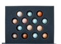 Generic Southern Feathers Foam Egg Shippers 5pcs (14 Hole Standard Size Chicken Eggs), Charcoal