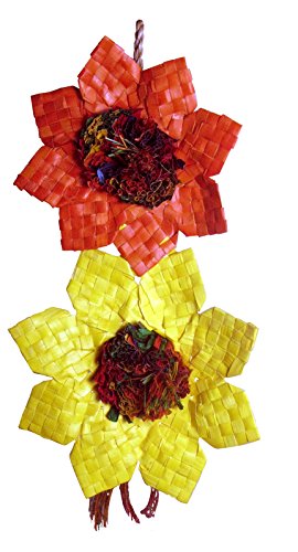 Planet Pleasures Sunflower Bird Toy, Large - size: Large