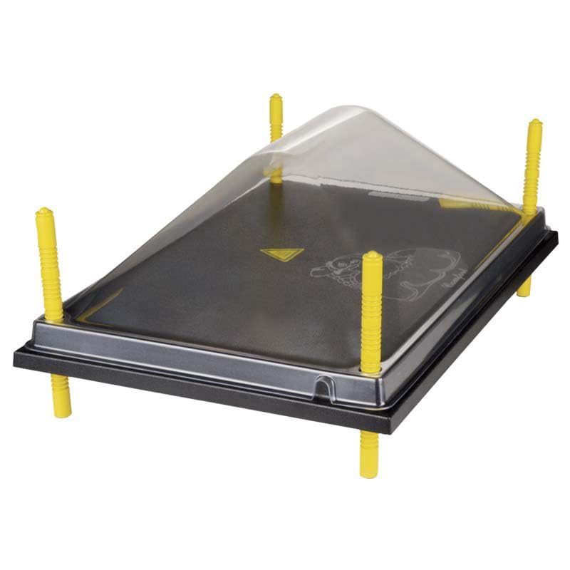 Premier 1 Chick Heating Plate Kit – 16"x24", Warms Up to 50 Chicks | Includes anti-perch cover. Adjustable push-button legs. 66 watts, 110V. Alternative to heat lamp. For up to 50 chicks.