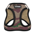 Voyager Step-in Air Dog Vest Harness - Army, Large | 18- 20.5" in Chest, Reflective Bands, All Weather Breathable Air Mesh, Cats Compatible, Lightweight, Fast Drying - color: Harness (Army/Black Trim), size: L (Chest: 18 - 20.5")