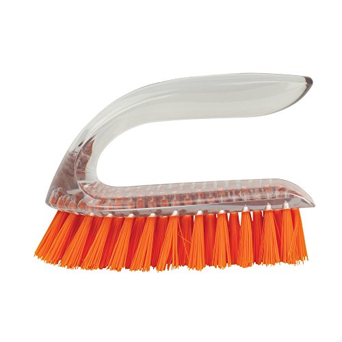 Casabella, Brush Clear Iron Handle Assorted - size: 1 Count (Pack of 1), style: Iron Handle Brush