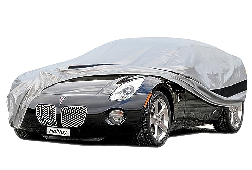 Coupe Car Cover Custom Fit Pontiac Solstice 2005-2010, Car Cover Waterproof All Weather for Automobiles, Sun Rain Dust UV Protection. (Ships from US Warehouse, Arrive Within 3-7 Days) - size: Custom Fit PONTIAC Solstice