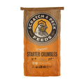 Scratch and Peck Feeds | Starter Crumbles for Chickens & Ducks | 25 lb Bag | 20.5% Protein, Corn & Soy Free, Certified Organic & Non-GMO Project Verified, Complete Nutrition - size: 25 Pound (Pack of 1), style: Starter