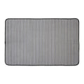 Bone Dry Striped Pet Cage Mat, XX-Large - 30 x 45, Gray - size: XXL