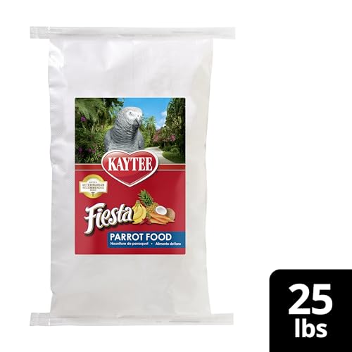 Kaytee Fiesta Parrot Food 25 pound bag - size: 25 Pound (Pack of 1)