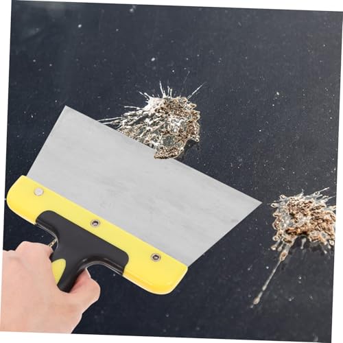 UPKOCH Bird Droppings Scraper Cleaning Tool for Easy Removal of Bird Poop from Surfaces Wide Head for Efficient Bird Cage and Floor Cleaning