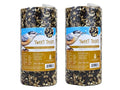 Evergreen Farm and Garden Birdseed Cylinders with Hole - Bird Seed for Outside Wild Birds (Small Cylinder, Tweet Treats 2pc) - size: 3.5 Pound (Pack of 1)