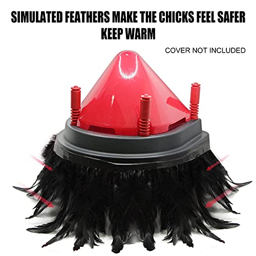 Chick Duckling Brooder Heating Plate- Chicken Coop Brooder Heater Like Mother Hen,Safer Than Brooder Lamps Heater -Warm Up to 15 Chick,Ducklings(Chick Brooder Heating Plate)
