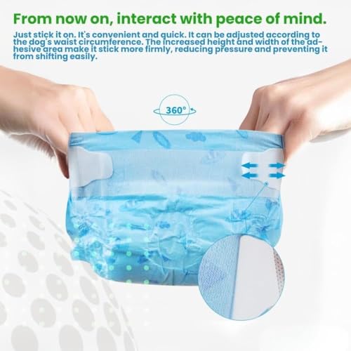 Leakproof Rabbit Diapers – Disposable Bunny Pet Diaper for Small Rabbits, Incontinence & Potty Training (1 Package/Trial Set, XS) (1 Package/Trial Set, S Size (Recommended for 5-8 lbs) - size: S size (Recommended for 5 - 8 lbs)