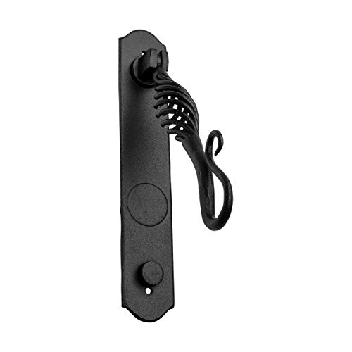 Renovators Supply Manufacturing Door Knockers for Front Door 9 3/8 in. Black Finish Solid Cast Iron Birdcage Style Door Knocker with Mounting Hardware - color: Black Birdcage 9"