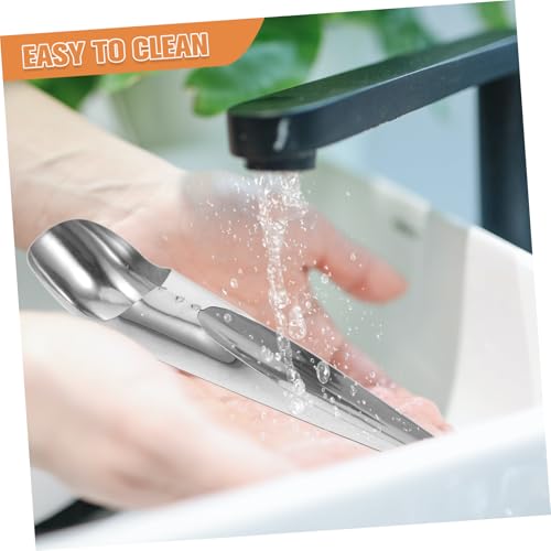 BESPORTBLE Stainless Steel Bird Feeder Filler Scoop Parrot Food Filling Scoop Tool Bird Feed for Indoor Outdoor Use 8.07 in Feeding Accessory for Easy Food Refills