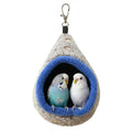 Bird Nest Parrot Bed Hut Hammock for Parakeet Cockatiel Love Bird | Suit for Conure Cockatoo Budgie and Small Animal Like Hamster Sugar Glider;Parrot Hanging Bed Hideout Bird House