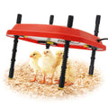 Chick Brooder Heating Plate Adjustable Height and Angle Plate Temperature Display for up to 20 Chicks 50W Chicken Coop Accessories Poultry Heating for Small Chicks,Ducks,Quails