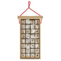 Uncle Dunkels Wooden Bird Nest Material Holder; Rustic Handmade Bird Nest Material Dispenser