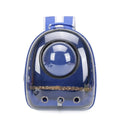 Transparent Parrot Backpack: Wooden Perch, Shoulder Strap, Breathable. Ideal for outings with Parrots, Magpies, & Birds. Comfortable & Spacious. (Dark Blue-2) - color: Dark Blue-2