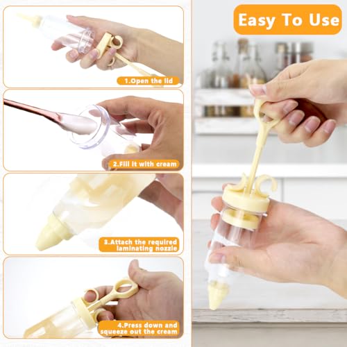 2-Layer Deviled Egg Containers With Lid, 36PCS Deviled Egg Tray Carrier with Handle and Piping Tool, Portable Stackable Egg Holder Platter Holder Organizer for Refrigerator Party Picnic Leak-Proof