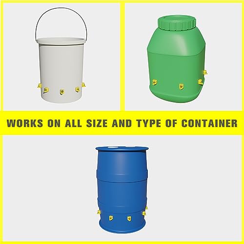 Chicken Waterer Nipples, Horizontal Side Mount, Anti-Leak Automatic Water System for Poultry, Suitable for Chickens, Duck, Quail, Pack of 20, Includes Drill Bit & Installation Tool