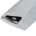 Heavy Duty Clear Canopy Top 6' x 10' Premium Sun Shade Tarp Finished Size 5.6 'x 9.6'' - size: 6'x10'