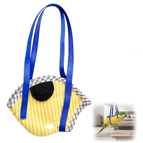 Comfortable Fabric Design Bird Diaper Flight Suit for Small Medium Parrots, Easy to Use Bird Leash for Outdoor Activities, Durable and Secure Bird Walking Accessory