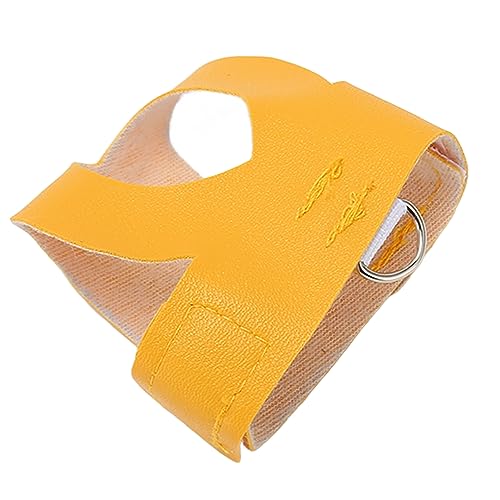 Artificial Leather Bird Harness Leash Vest with Rope and Handle for ParrotsParakeetsand Cockatiels - Comfortable and Bird (M) - size: M