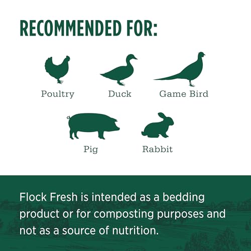 Standlee Hay Company Flock Fresh Premium Poultry Bedding, 2 Cubic feet