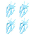 Parrot Fruit Vegetables Clip Feeder With Stable Cage Mount Durability For Bird Snacks - color: Blue