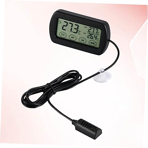 Outanaya LCD Digital Thermohygrometer Egg Incubator Probe Reptile Tank Thermometer