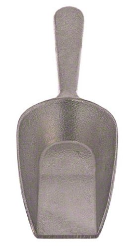 4-Ounce Flat Bottom Aluminum Scoop - color: Aluminum - Flat Bottom, size: 4 Oz