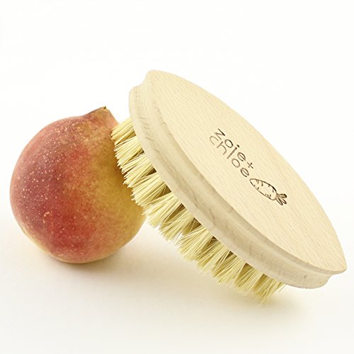 Zoie + Chloe 100% Natural Plant-Fiber Soft Bristles Vegetable Brush - size: Small 4.3 INCH