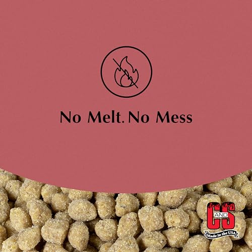 C&S Peanut Suet Nuggets, Outdoor Wild Bird Food for Nuthatches, Woodpeckers and Chickadees, 27 Ounces - size: 1.69 Pound (Pack of 1)