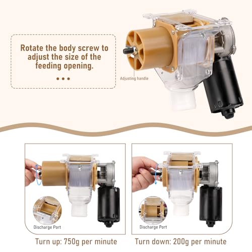 Automatic Chicken Feeder with Timer, Duck Feeder | 16 Groups of Timed and Fix-quantity Chicken Feeders No Waste for Chickens, Ducks, Geese, Pigeons, Fish, Dogs, Fish, Cats