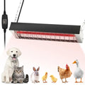Chicken Coop Heater 330W Carbon Fiber Heating Lamp 2 Temperature Modes Hanging Heat Lamp for Chicks Brooder, Duck, Pet House, Poultry, Greenhouse Plant