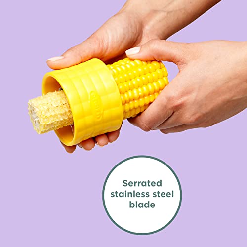 Chef'n 102-812-017 Cob Corn Stripper - style: Corn Stripper