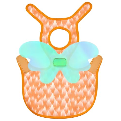 Chicken Saddles for Hens with Detachable Wings, Adjustable Hen Apron Back Protector for Feather Recovery, Double-Layer Breathable Poultry Saver for Standard Breeds (Yellow) | Double-Layered Breathable Poultry Back Protector For Hens During Mating And Feat