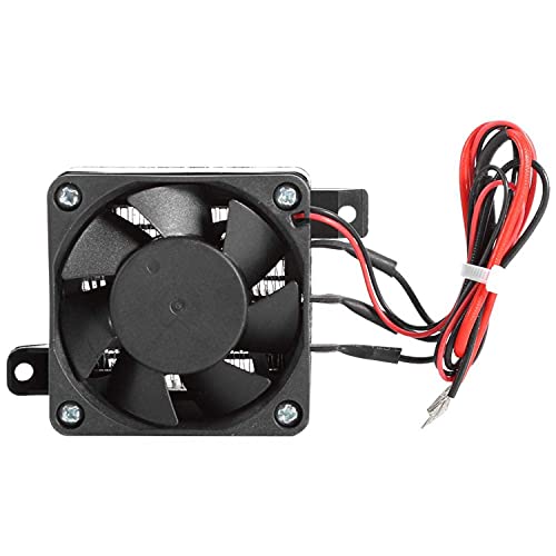 1-Pack Electric Fan Heater PTC Heater for Small Spaces and Incubators with Constant Temperature 12V 150W