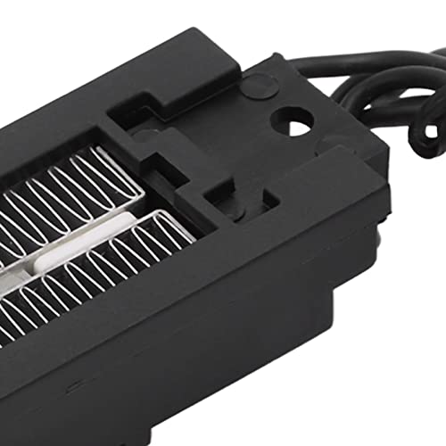 PTC Heating, 24V 100W Thermostatic Heating Temperature Nylon PTC Electric Air Heater with Holder Bracket