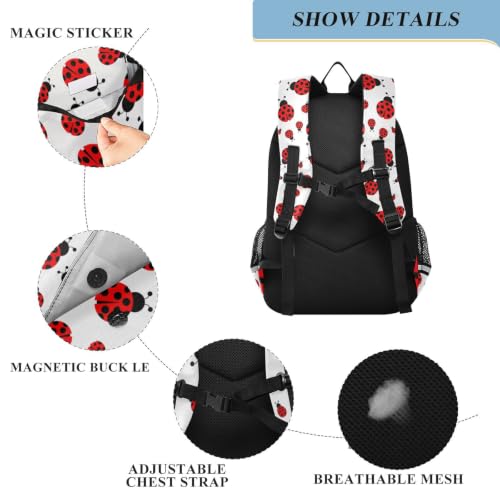 Kids Backpack Elementary Middle School Bags for Boys Girls | Travel, Daypack, Lightweight, Waterproof, with Reflective Strip - color: Multi 16