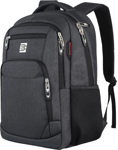 Laptop Backpack,Business Travel Anti Theft Slim College Backpack | Water Resistant Durable Computer Bag Gift for Women & Men Fits 15.6 Inch Laptop and Notebook - Black - color: Black, size: 15.6 Inch, style: Laptop