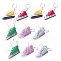Canvas Sneaker Bird Chew Toy with Cotton Rope for Parrots & Small Birds - color: 10 pcs